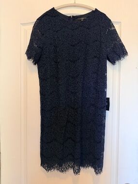 NWT lulu’s navy cocktail dress